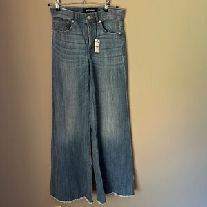 NWT Express wide-leg flare jeans